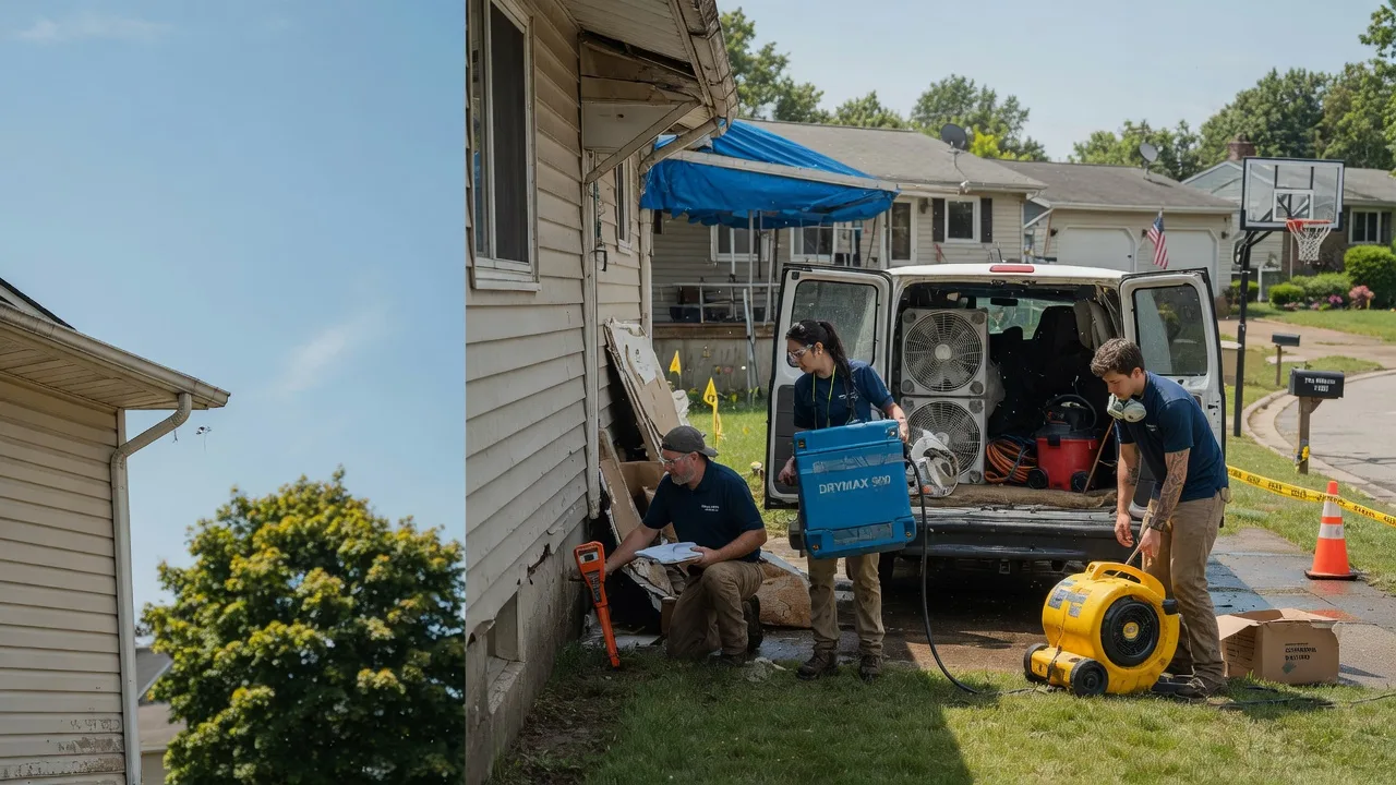 Ceiling Leak Cleanup in Oakland, IA near me